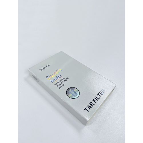 CIGPAL Disposable Cigarette Filters Three-Layer Microporous Multi-Filtering to Reduce Tar and Smoke Stains (8 Per Pack) Elegant and Stylish Design, Suitable for Regular and King Size of Cigarettes